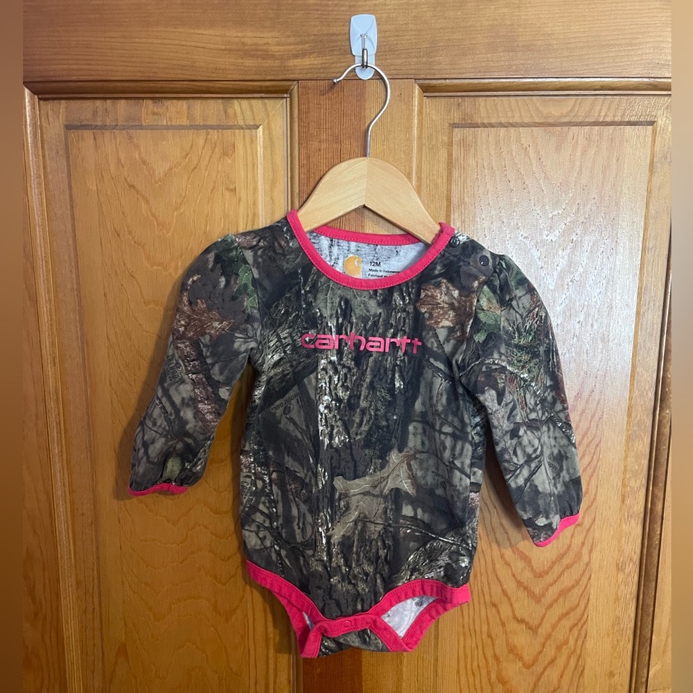 Carhartt Camo onesie